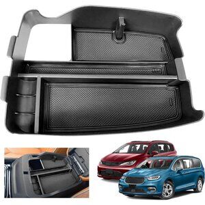 For 21-24 Chrysler Pacifica Center Console Organizer Tray added storage